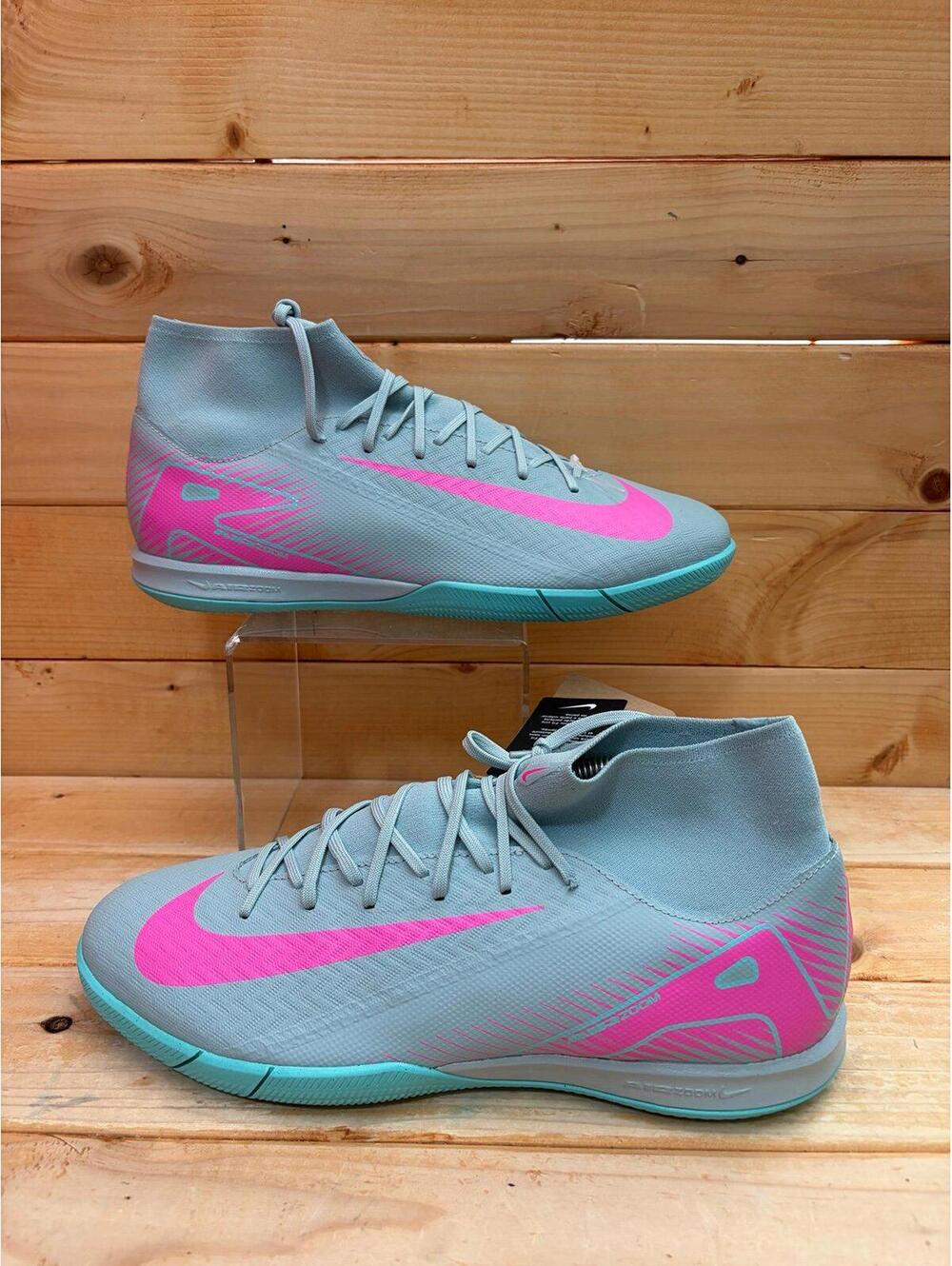 New Nike Mercurial Superfly 10 Academy Indoor Soccer Shoes Size 10.5 FQ8332-301